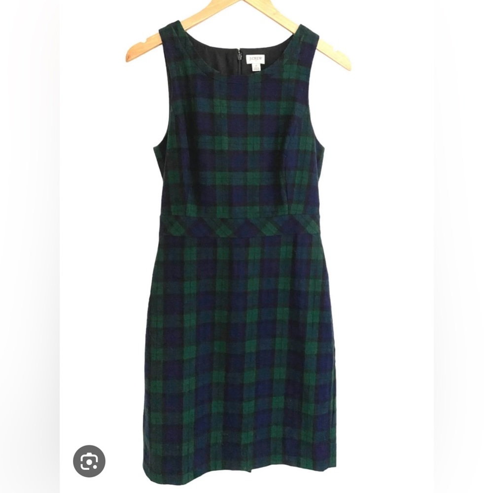 JCrew Plaid Dress Size 4